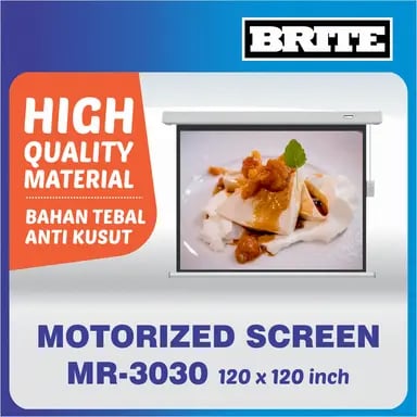 BRITE LAYAR PROYEKSI MOTORIZED MR-3030
