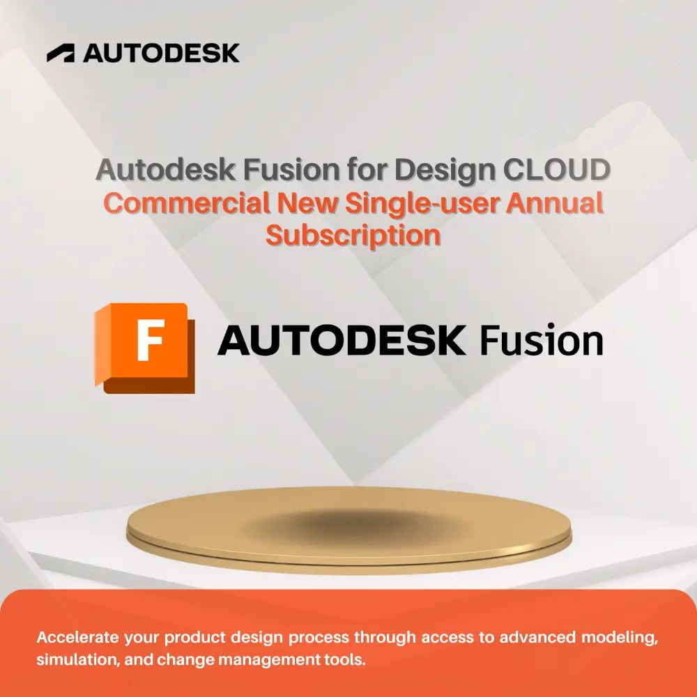 Software Fusion CLOUD Commercial New Single-user Annual Subscription