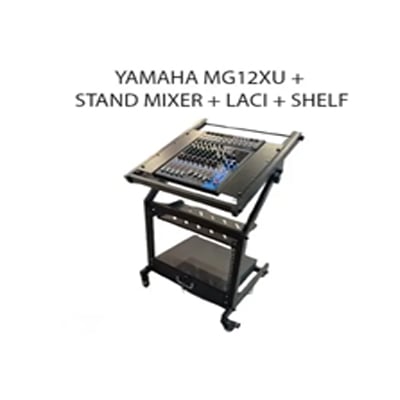 YAMAHA MG12XU + STAND MIXER + LACI + SHELF